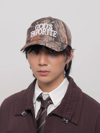 camouflage peaked cap
