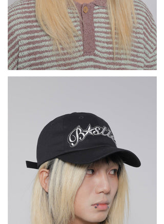 camouflage letter cap