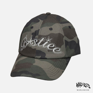 camouflage letter cap