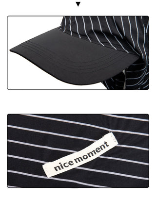 lace-up headscarf cap
