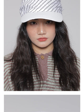 lace-up headscarf cap