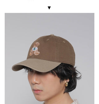 cartoon bear cap