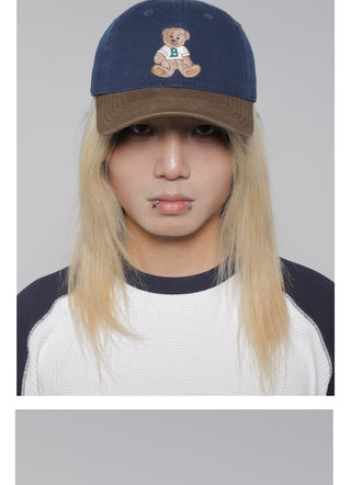 cartoon bear cap