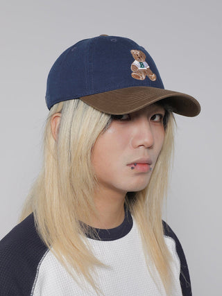 cartoon bear cap