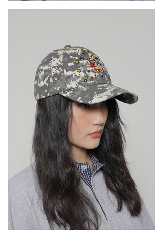 mosaic camouflage cap