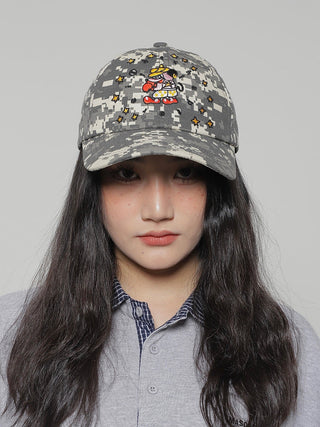 mosaic camouflage cap