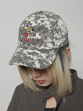 mosaic camouflage cap