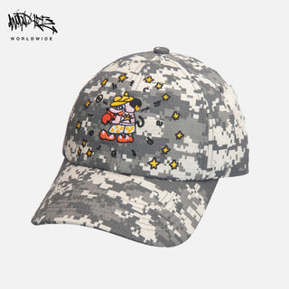 mosaic camouflage cap