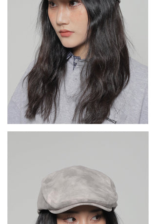 tie-dyed rivet beret