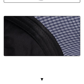 plaid letter cap