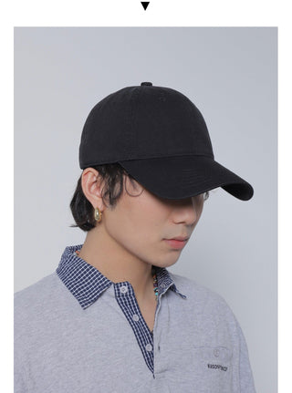 solid color cap