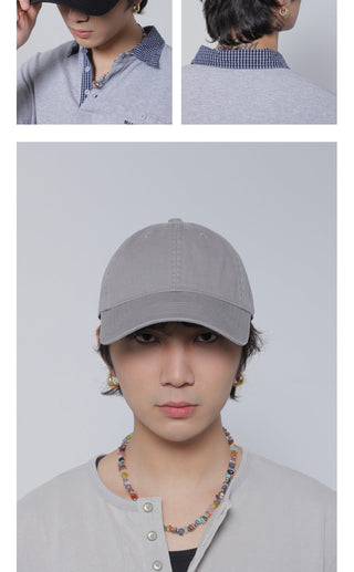 solid color cap