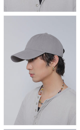 solid color cap
