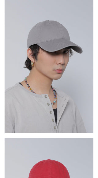 solid color cap