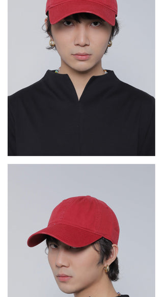 solid color cap