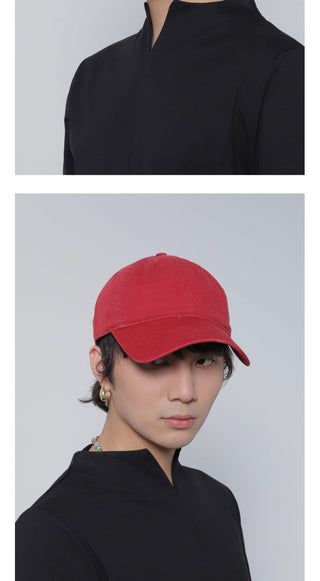 solid color cap