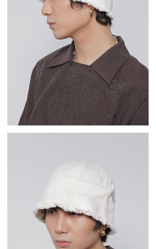 selvedge fisherman hat