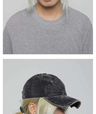 ripped cutoff cap