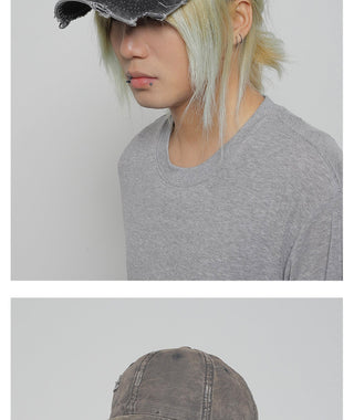 ripped cutoff cap