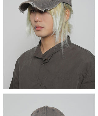 ripped cutoff cap