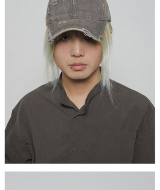 ripped cutoff cap