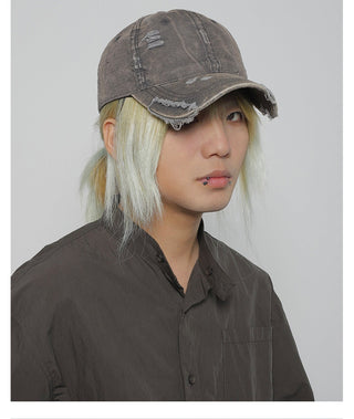 ripped cutoff cap