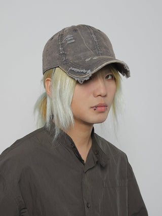 ripped cutoff cap