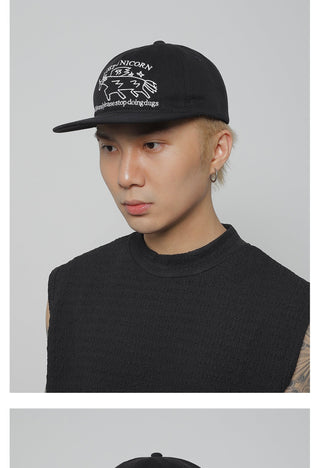 unicorn skateboard cap