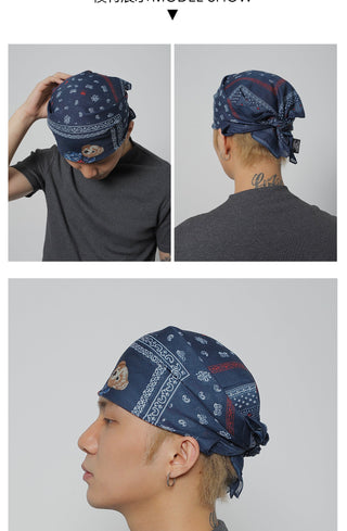 bear paisley scarf