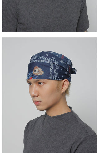 bear paisley scarf