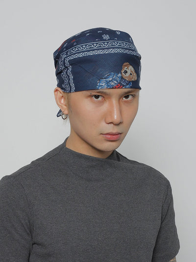bear paisley scarf