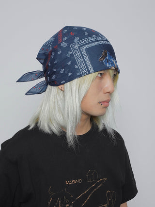 bear paisley scarf