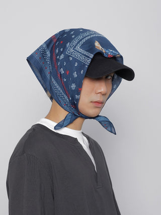 bear paisley scarf