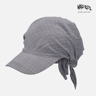 plaid strap tam