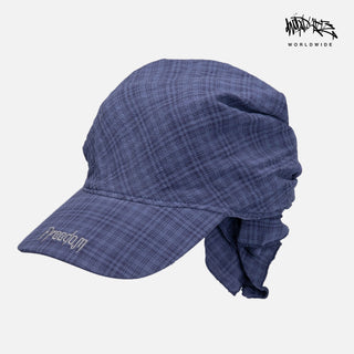 plaid strap tam
