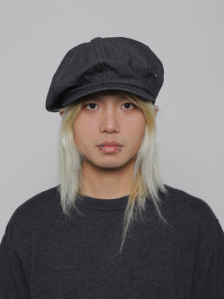 striped thin beret