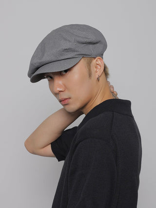 striped thin beret