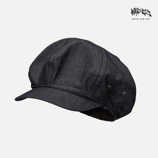 striped thin beret