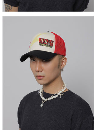 lightning trucker cap