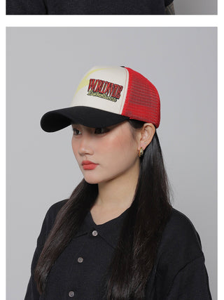 lightning trucker cap