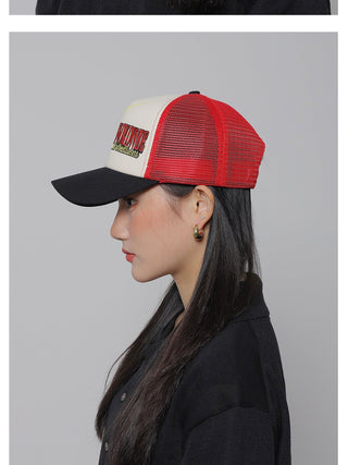 lightning trucker cap