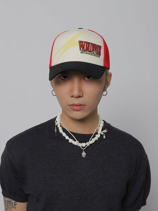 lightning trucker cap