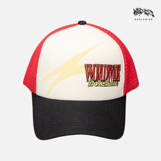 lightning trucker cap