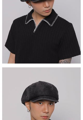 cowboy beret cap