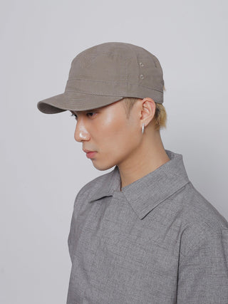 solid flat-top cap