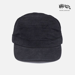 solid flat-top cap