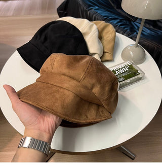 suede bucket hat