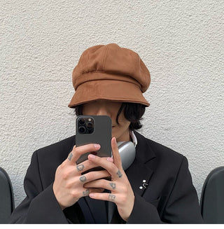 suede bucket hat