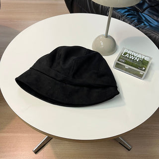 suede bucket hat