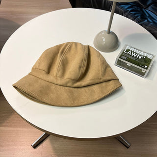 suede bucket hat